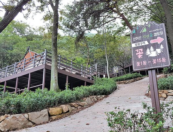 신어산 자연숲 캠핑장 개장1