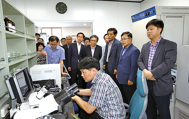 김해시 과학영농기지, '친환경농업관리실' 개청2