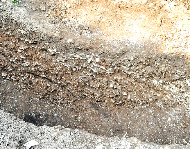 유하패총, 제의장소와 밀접한 관계1