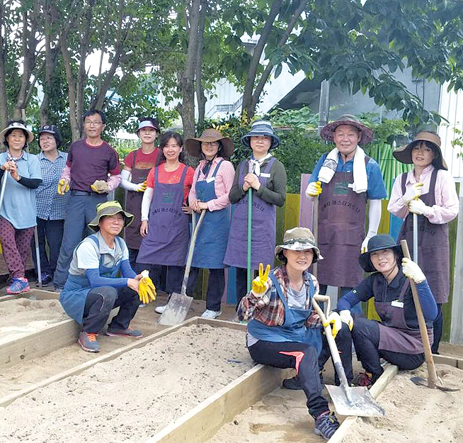 재능기부 정원 '루먼의 뜰' 완성1