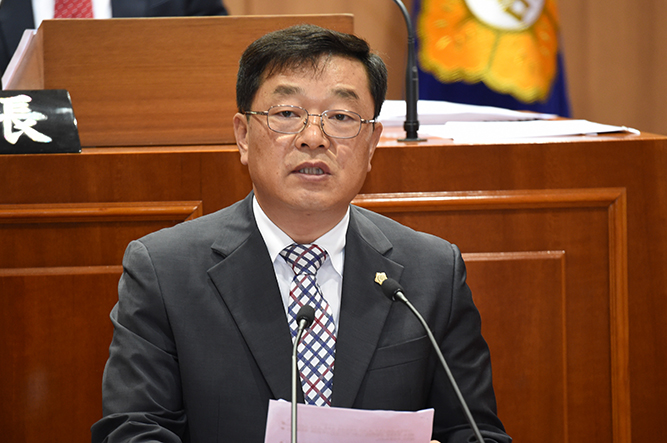 제195회 김해시의회 임시회  5분 자유발언-이정화 의원1