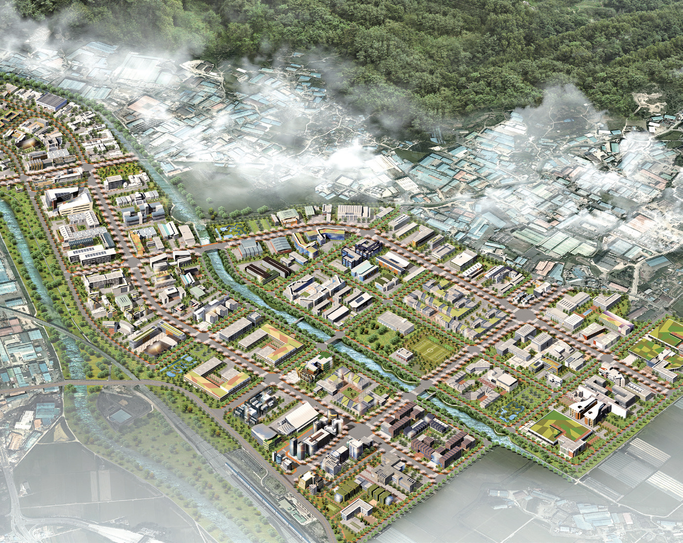 김해테크노밸리 산업단지 공정률 97.1%1