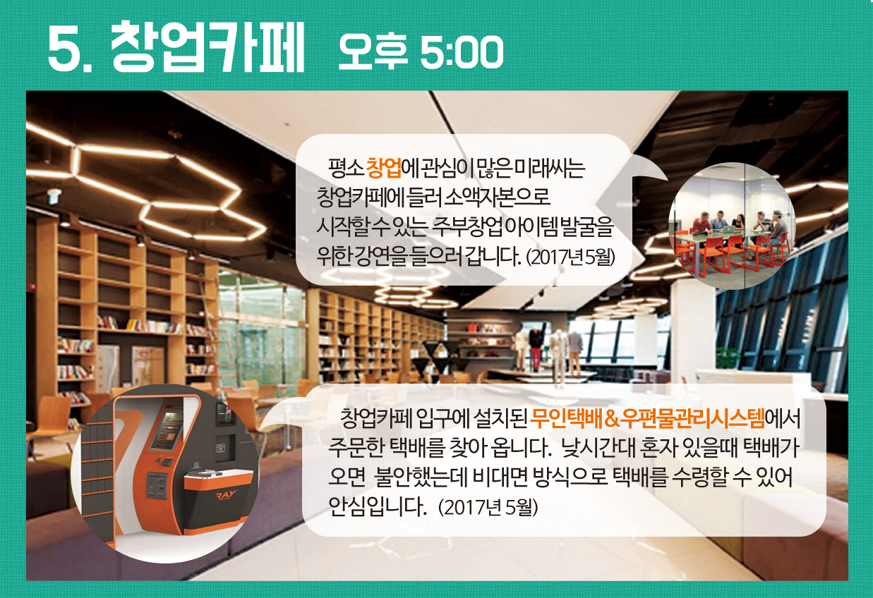 2017년 스마트시티 김해를 사는 미래씨의 하루5