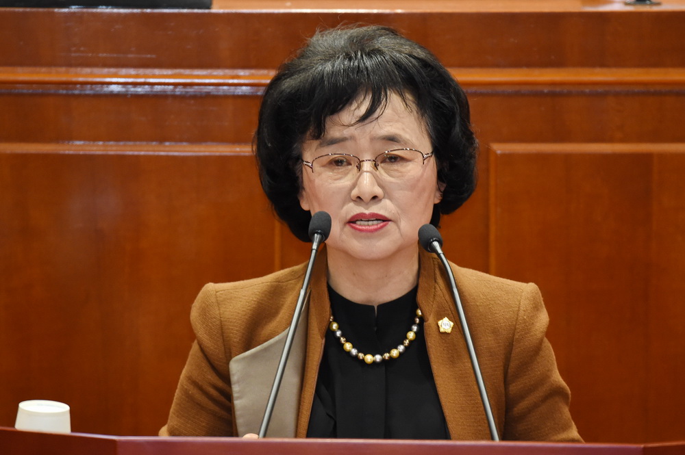 제199회 임시회 제1차 본회의 5분 자유발언-옥영숙 의원1