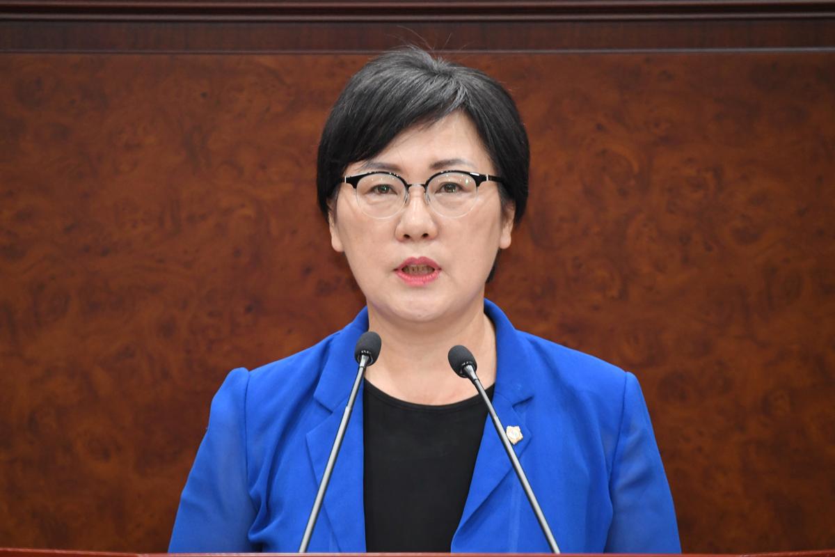 제212회 김해시의회 임시회 제2차 본회의 5분 자유발언-하성자 의원1