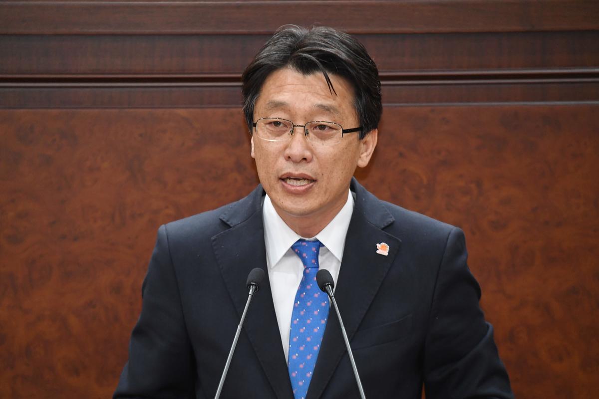 제214회 김해시의회 임시회 제2차 본회의 5분 자유발언-송유인 의원1