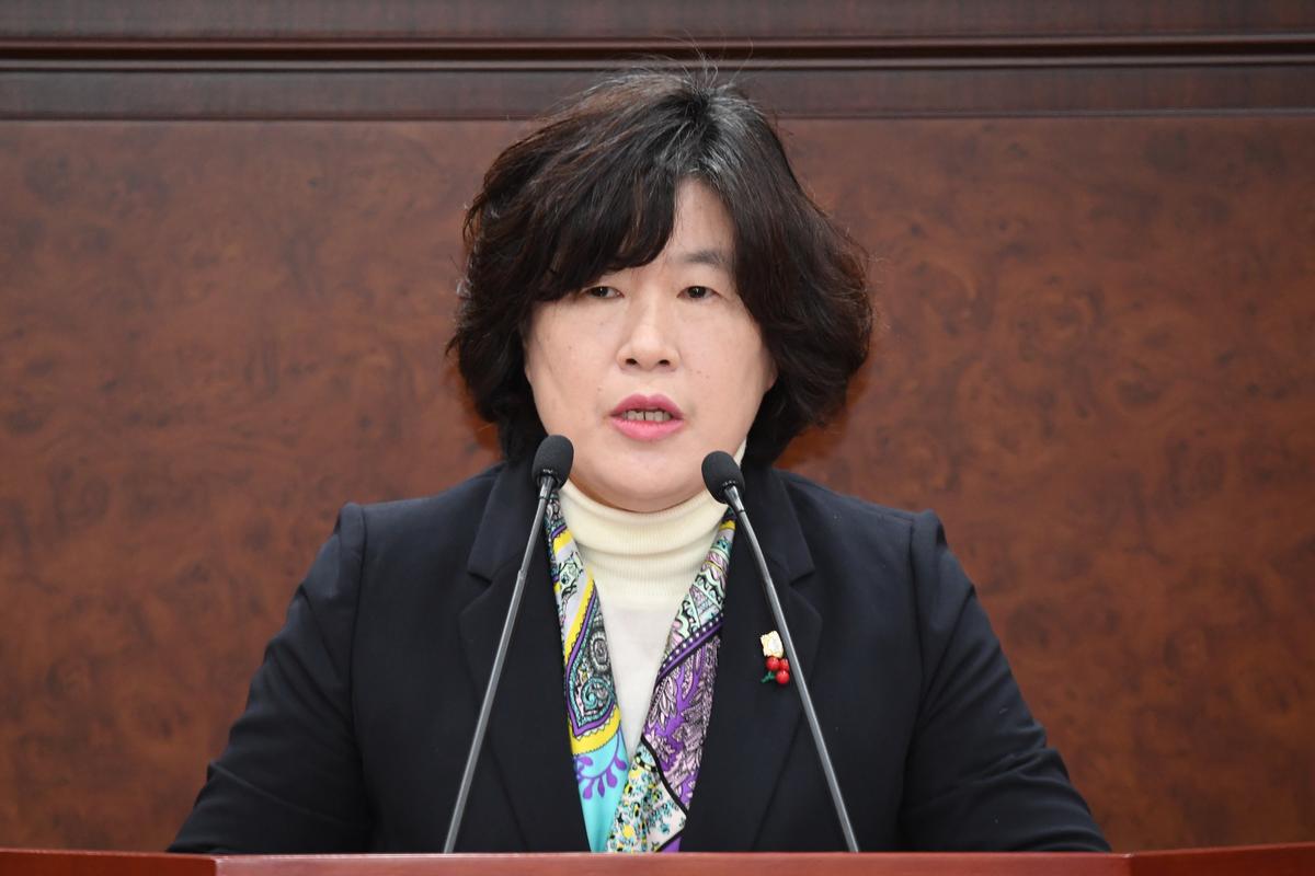 제215회 김해시의회 제2차 정례회 제2차 본회의 5분 자유발언-박은희 의원1