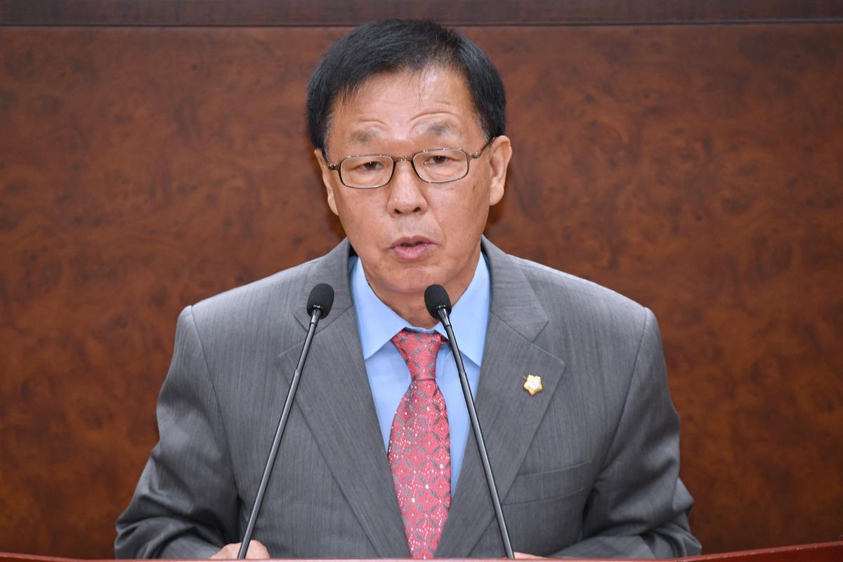 제215회 김해시의회 제2차 정례회 제2차 본회의 5분 자유발언-조팔도 의원1