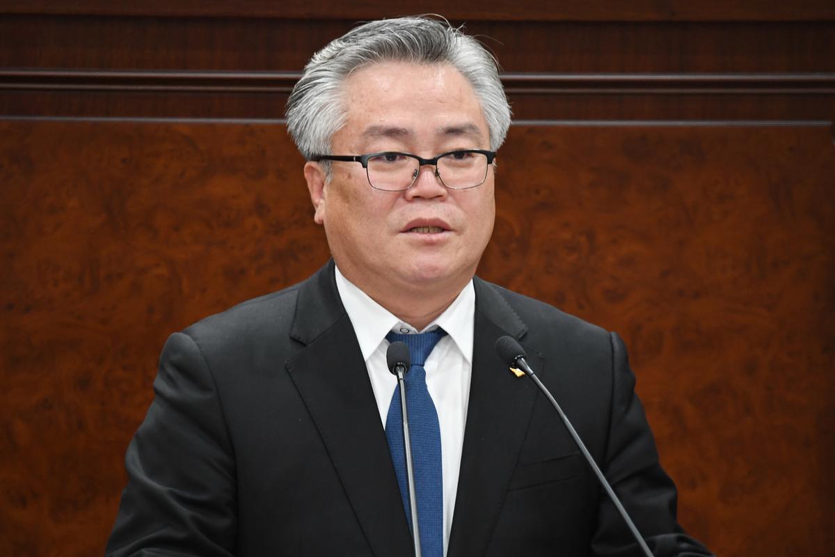 제217회 김해시의회 임시회 제1차 본회의 5분 자유발언-김종근 의원0