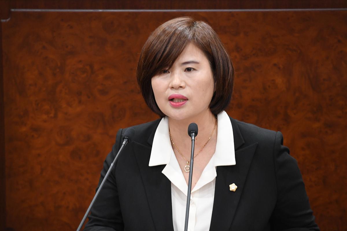 제217회 김해시의회 임시회 제1차 본회의 5분 자유발언-주정영 의원0