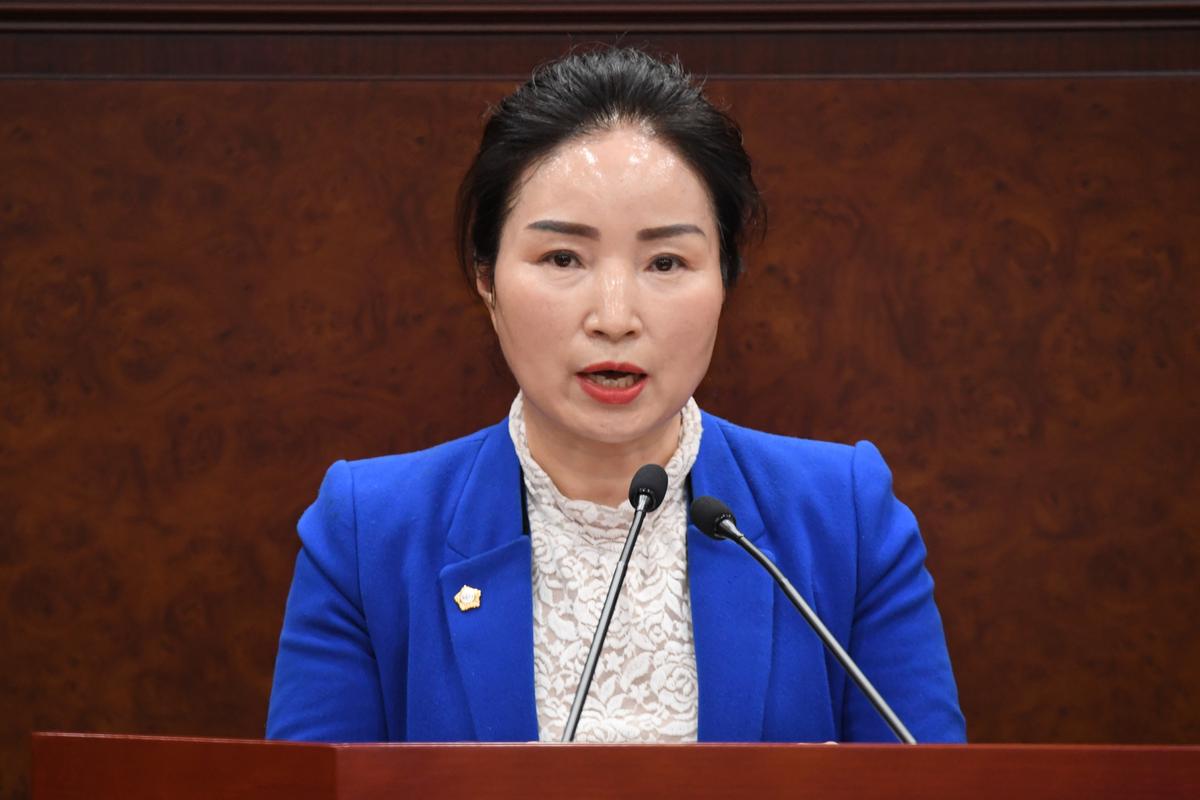 제218회 김해시의회 임시회 제1차 본회의 5분 자유발언-김명희 의원0