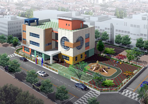 국내 최고 어린이집 어방동에 건립1