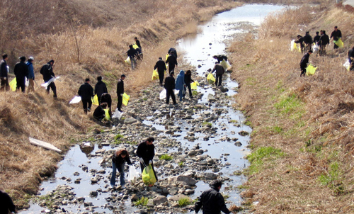 주요 하천 봄맞이 대청소 실시1