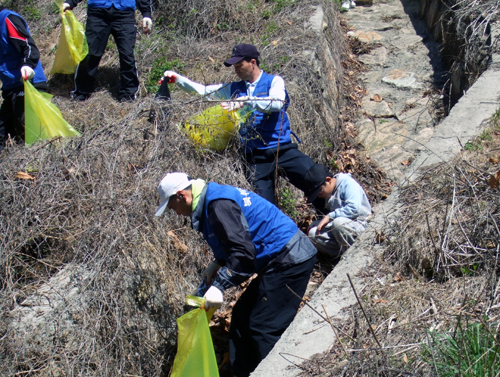 분성산 살리기 환경정화1