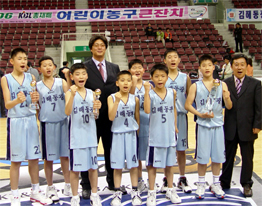 동광초 농구부 전국대회 우승1