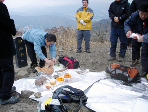 용지봉서 산불예방 고사1