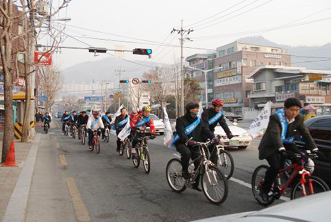 김해시를 자전거가 넘쳐나는 도시로1