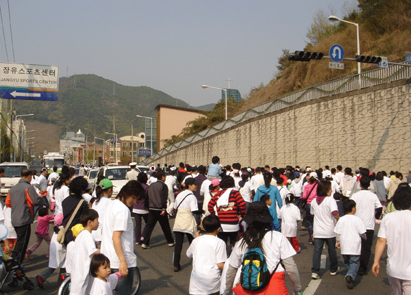 JCI-장유 건강달리기 성황1