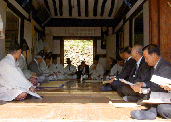 장유 월봉서원 향사 봉행1