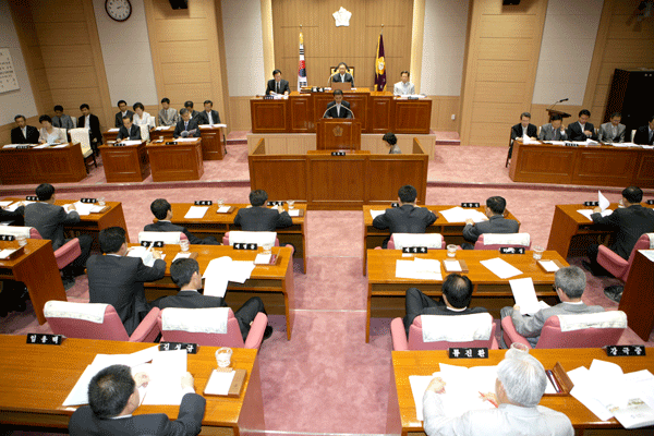 제119회 시의회 임시회 폐회1