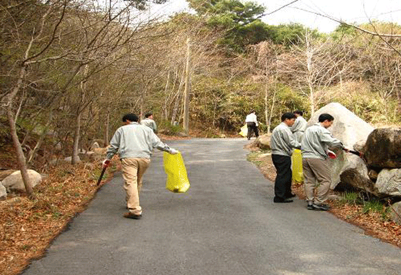 봉사활동으로 기쁨과 보람을...1