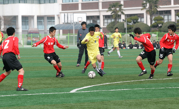 김해시 중등부 동계리그 축구대회1