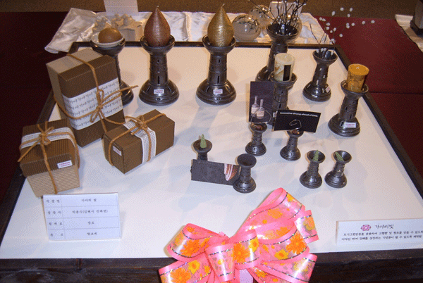 박용수 作 ‘향 촛대’관광기념품 대상1