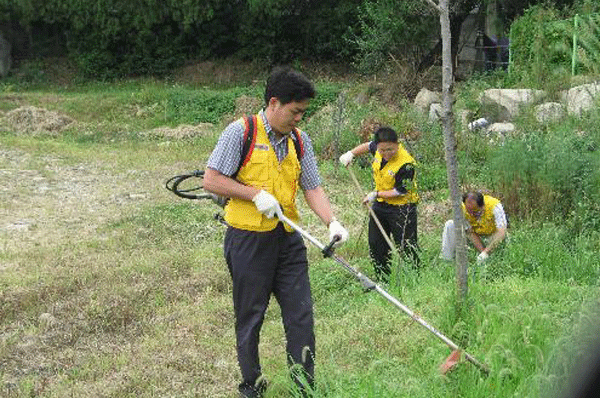 사랑 전달하는 김해세무서1