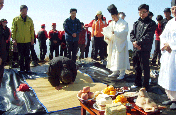 용지봉서 산불방지 산신제1