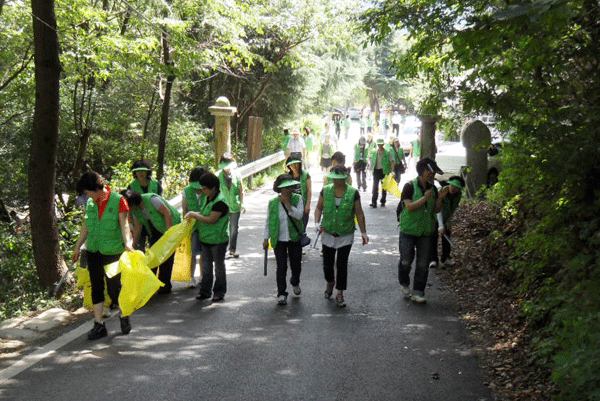 장유대청계곡 대청소1