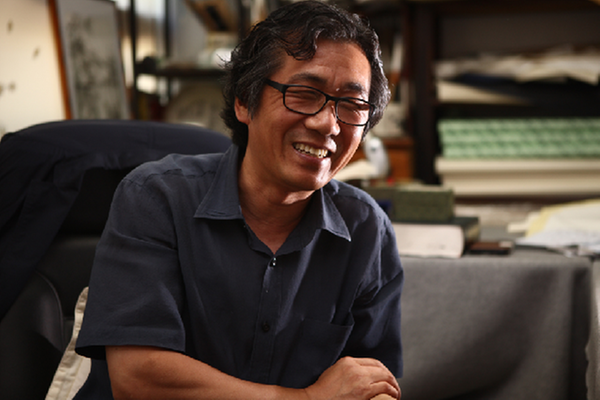 '붓에 숨결을 담는다' 범지 박정식1