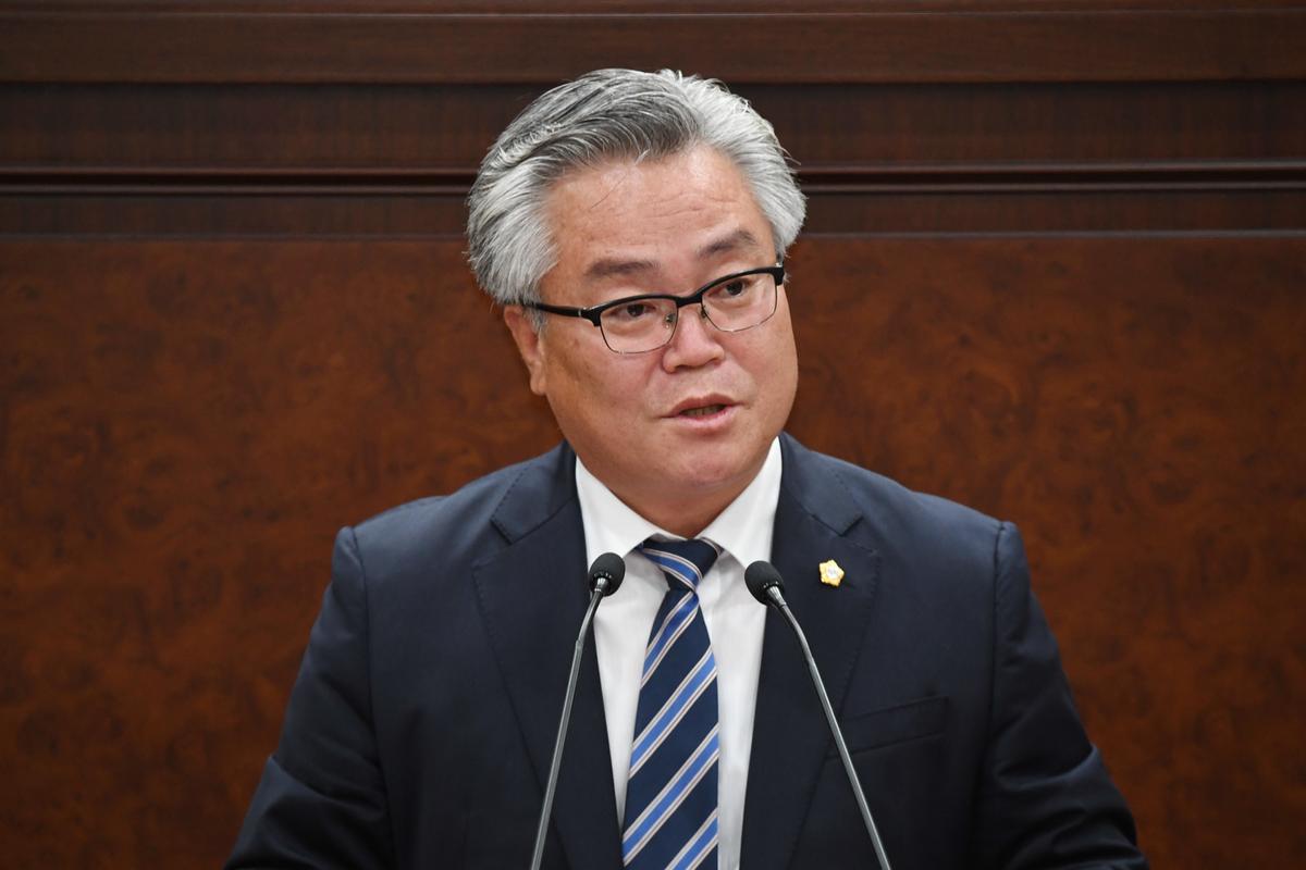 제216회 김해시의회 임시회 제1차 본회의 5분 자유발언-김종근 의원0