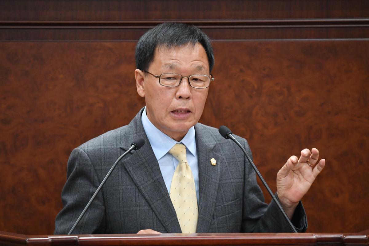 제220회 김해시의회 제1차 정례회 제2차 본회의 시정질문  조팔도 의원