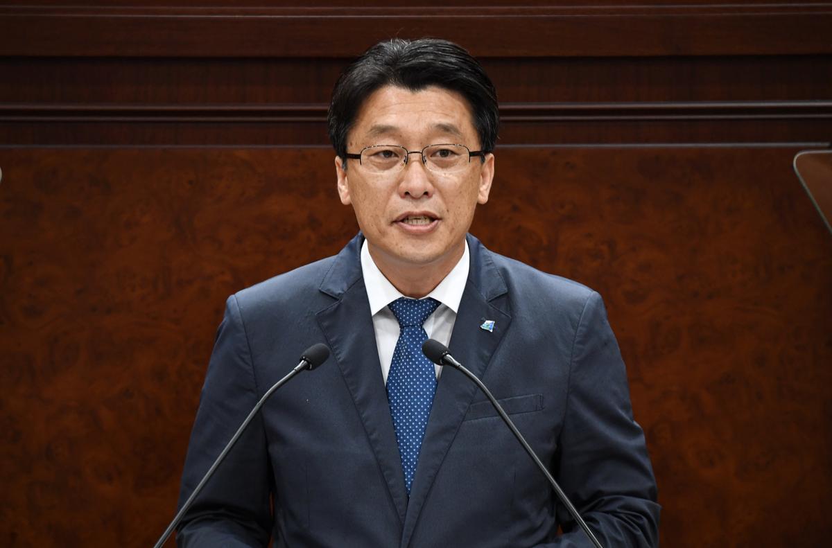 제220회 김해시의회 제1차 정례회 제3차 본회의 5분 자유발언(송유인 의원)0