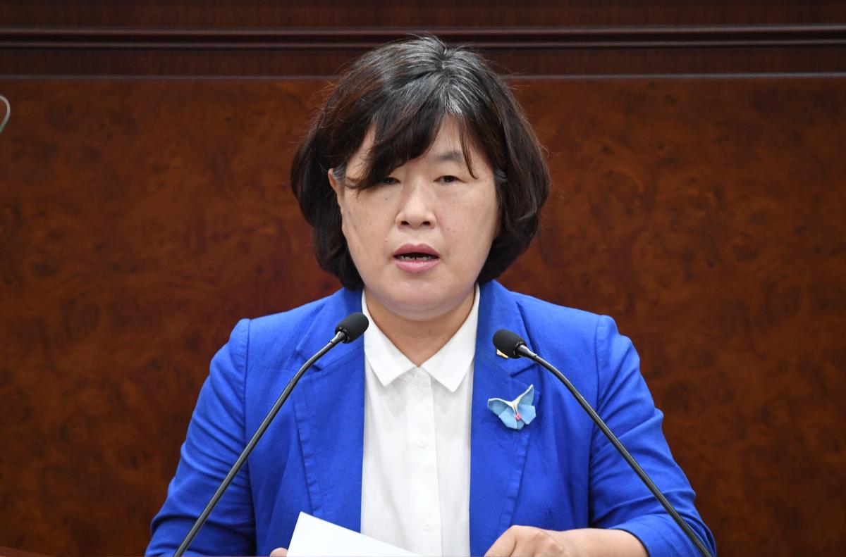 제220회 김해시의회 제1차 정례회 제3차 본회의 5분 자유발언(박은희 의원)0