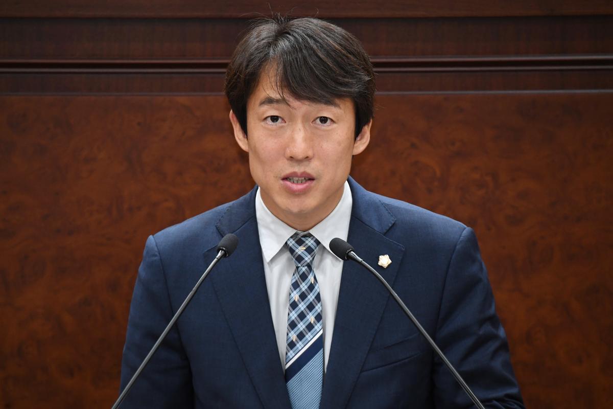 제221회 김해시의회 임시회 제2차 본회의 5분 자유발언(정준호 의원)0