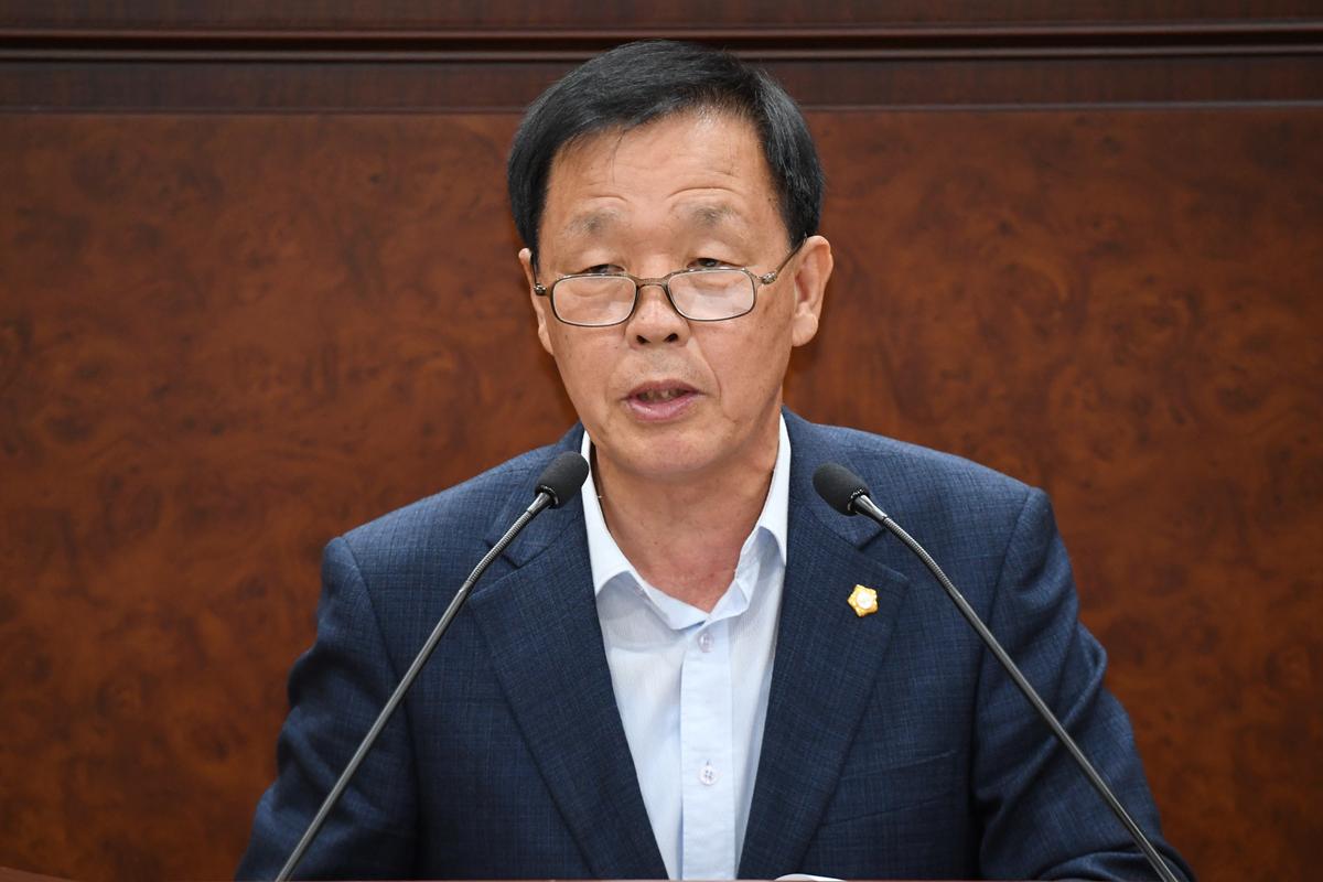 제222회 김해시의회 임시회 제1차 본회의 5분 자유발언-조팔도 의원0