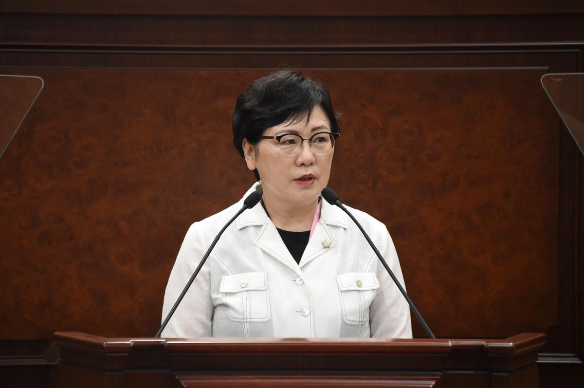 제228회 김해시의회 제1차 정례회 제2차 본회의 5분 자유발언(하성자 의원)0