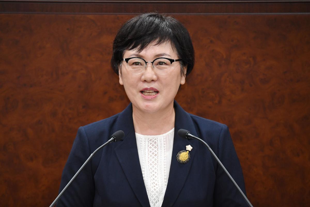 제228회 김해시의회 제1차 정례회 제3차 본회의 5분 자유발언(하성자 의원)0