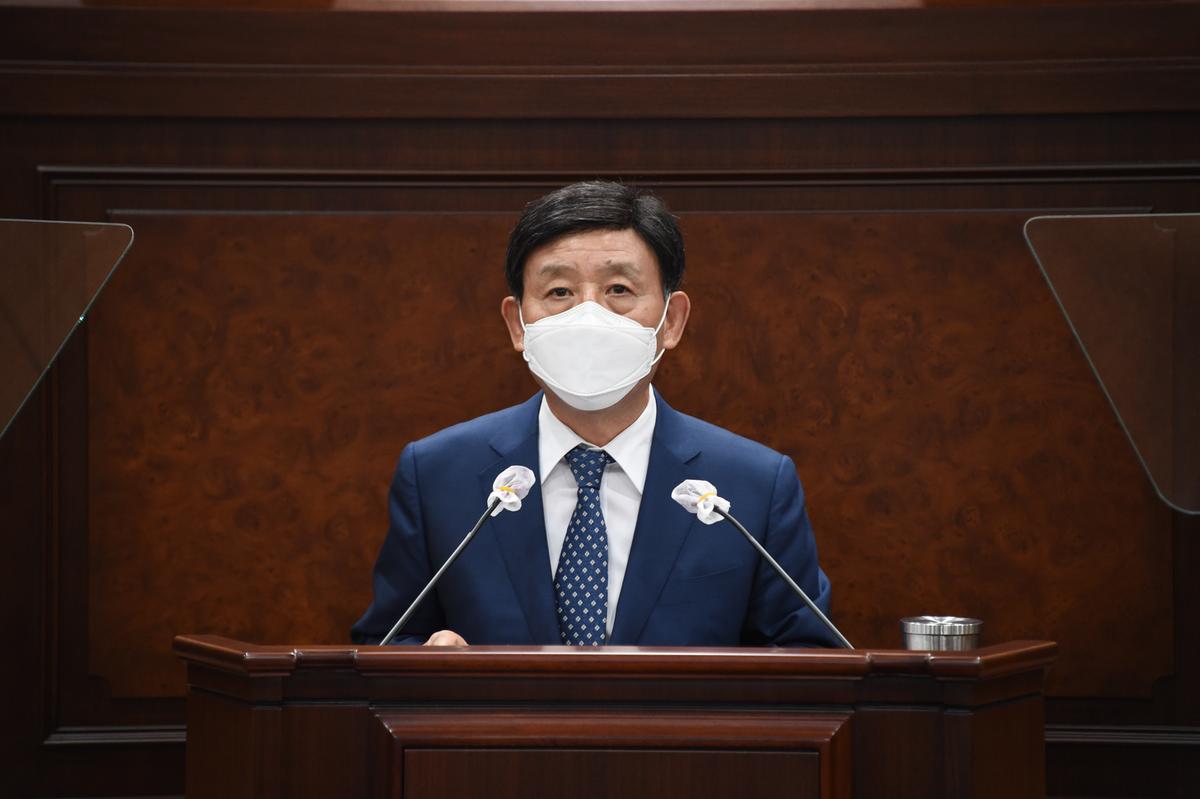 2021년도 예산안 제출에 즈음한 시정연설0