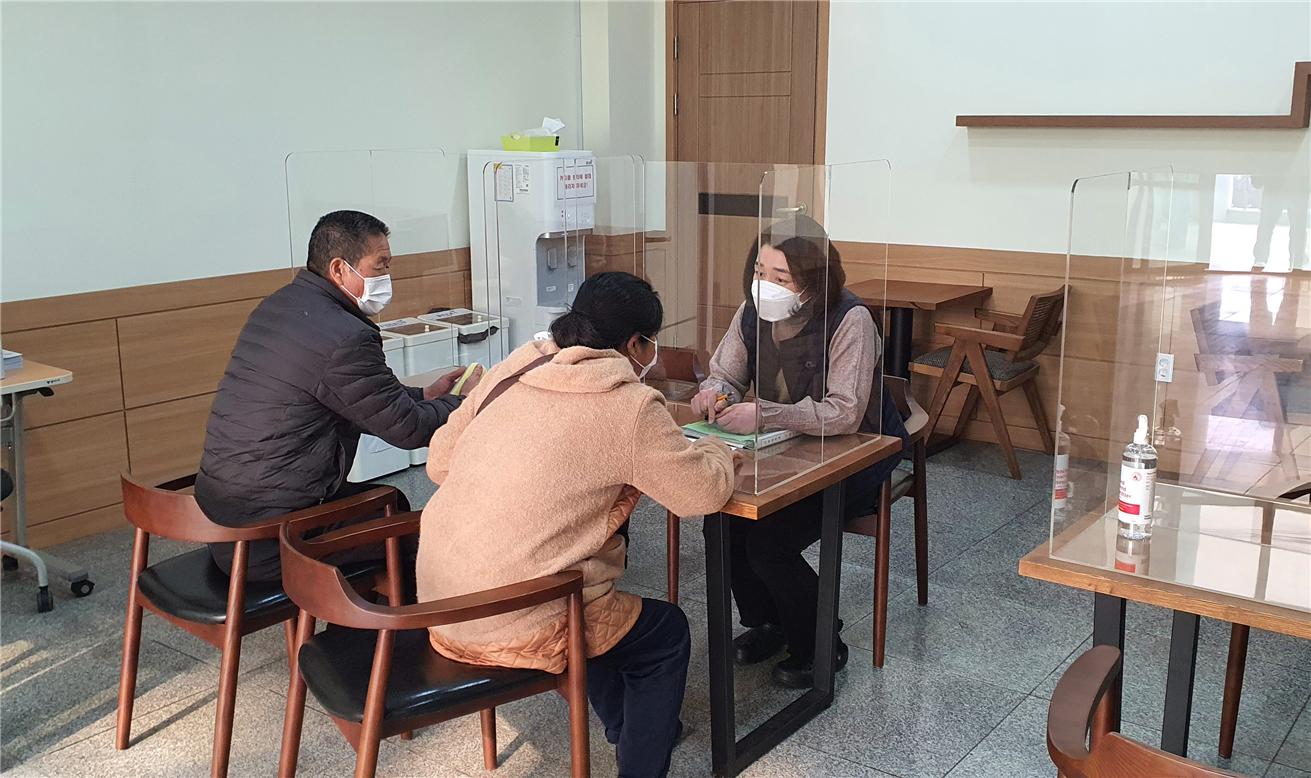 방문 민원 별도 상담실 운영0