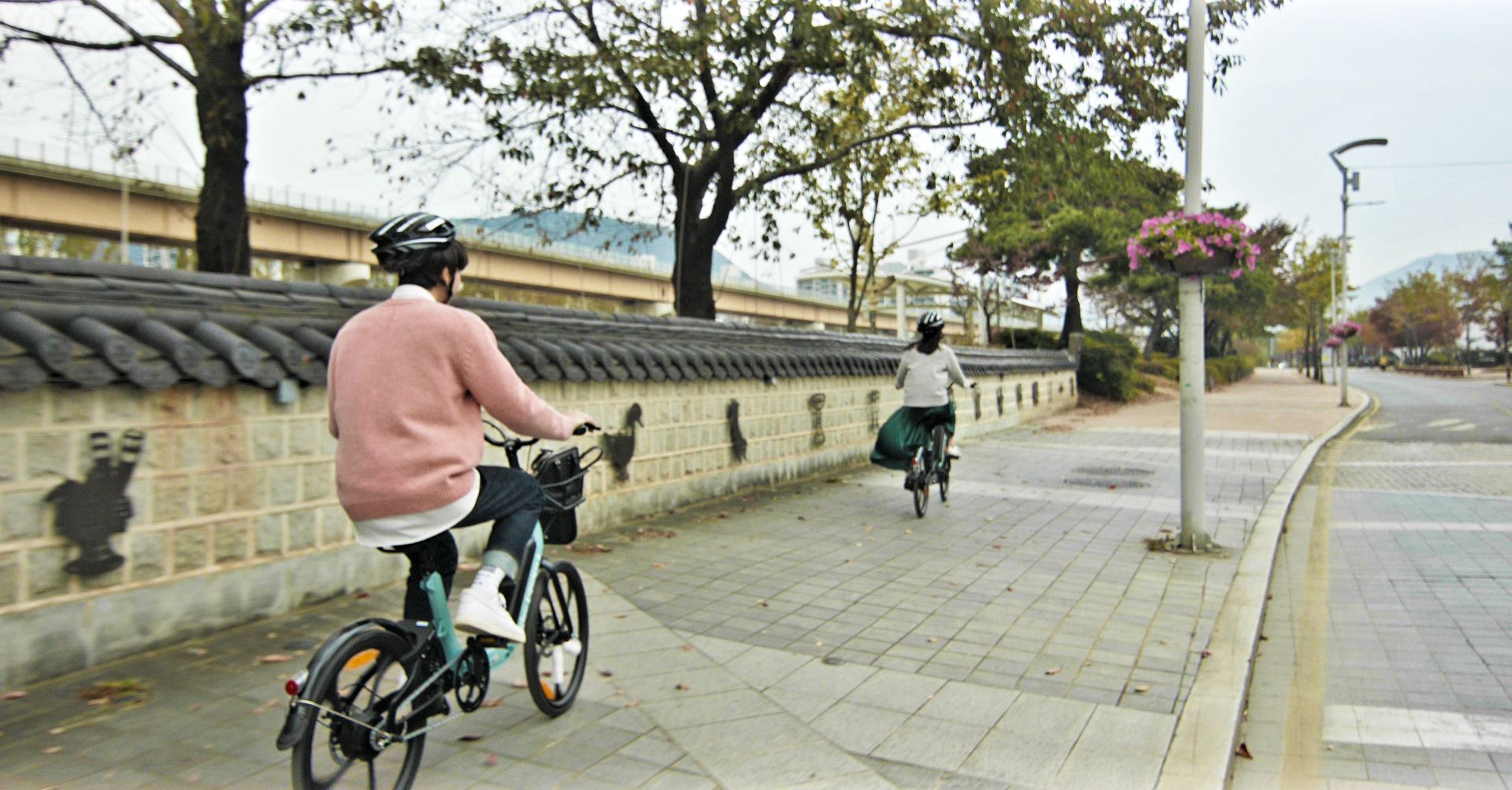 타고가야 공영자전거 타고가는 이미지