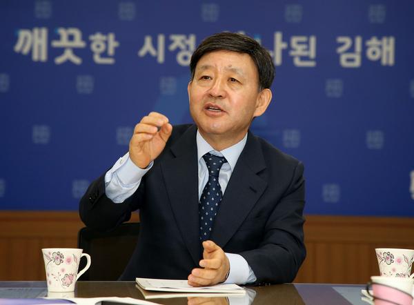 허성곤 김해시장 인터뷰0