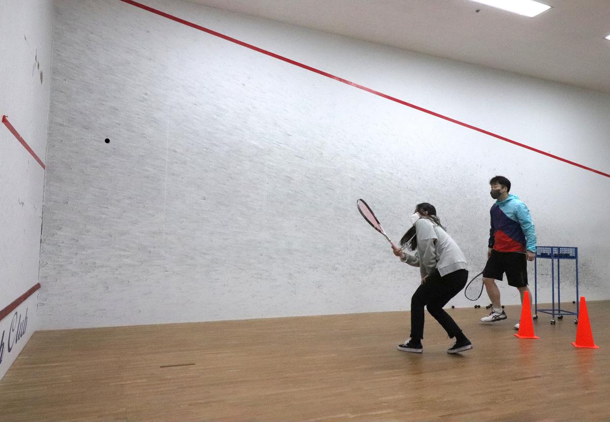 스트레스를 한 방에! 실내 스포츠의 끝판왕, 스쿼시!0