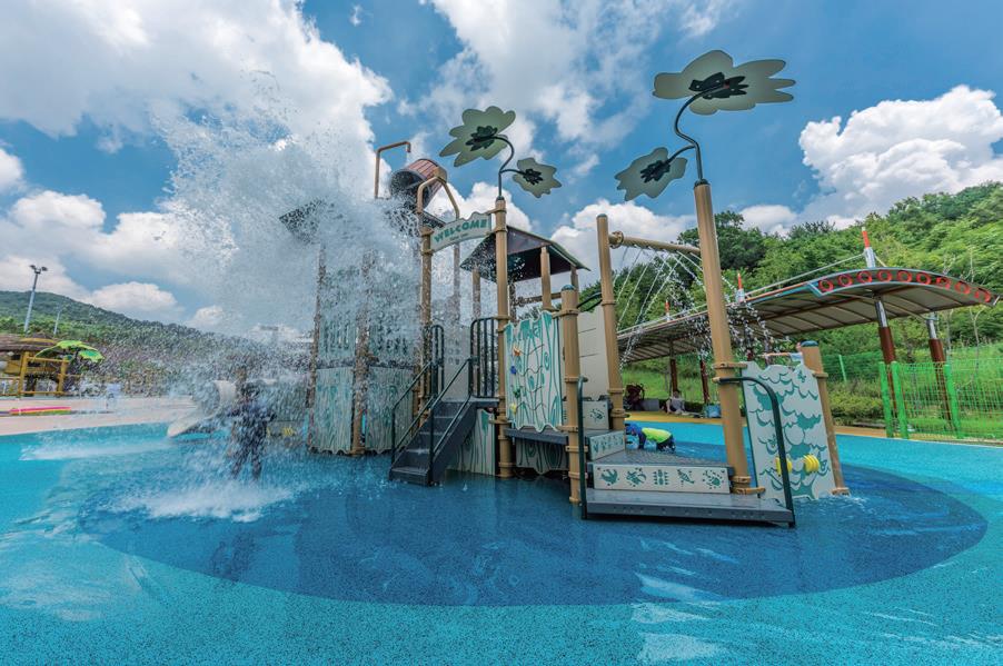 김해가야테마파크 무사어드벤처 물놀이장