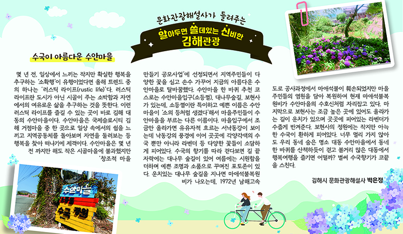 수국이 아름다운 수안마을