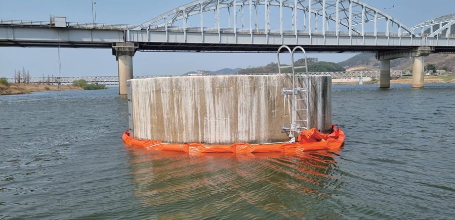 낙동강 표류수 취수탑