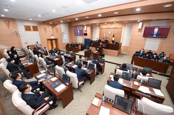 제9대 김해시의회 개원식3