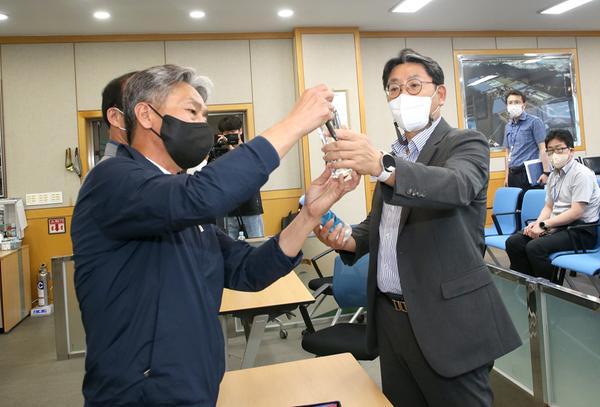 명동정수장 현장방문4