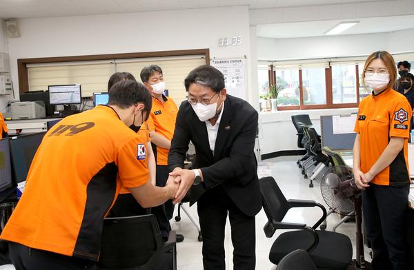 김해동부소방서 격려방문1